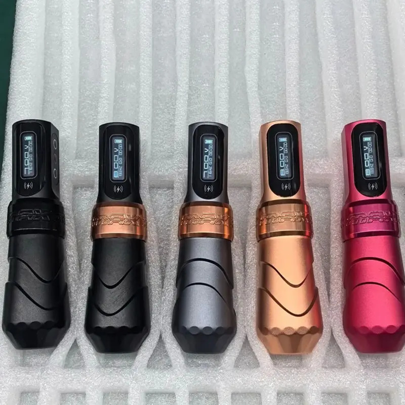 FLUK MAX Tattoo Machine Pen 2400mAh Battery 35mm40mm Stroke Coreless Motor Lithium For Artists 250304