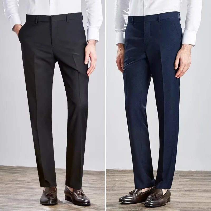 Mens Basic Edition Work Clothes Set Mens Dress Selling Ankle Length Cutting Trouser Fashion Street Clothing Jacket Pants 250314