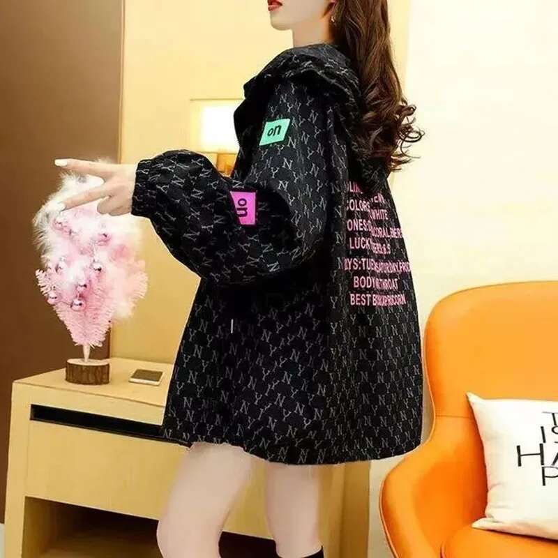 2025 New Outdoor UV resistant Breathable Designer Fashion Hooded Ice Silk Women's Thin Coat