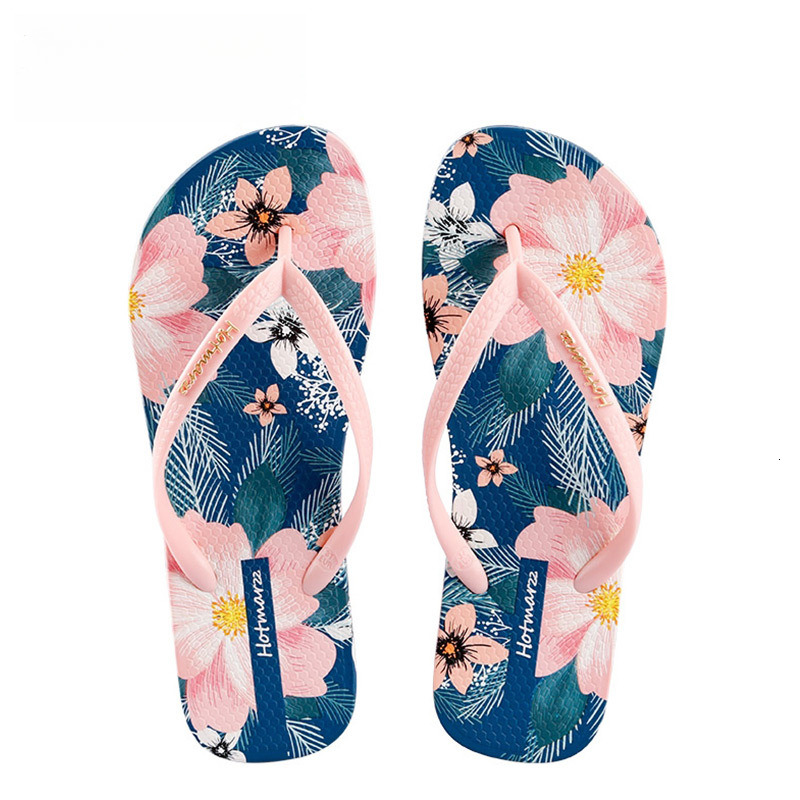 2025 New Designer Sandals Outdoor Beach Leather Hotmarzz Women's Flip Flops With PVC Anti Slip Beach Sandals