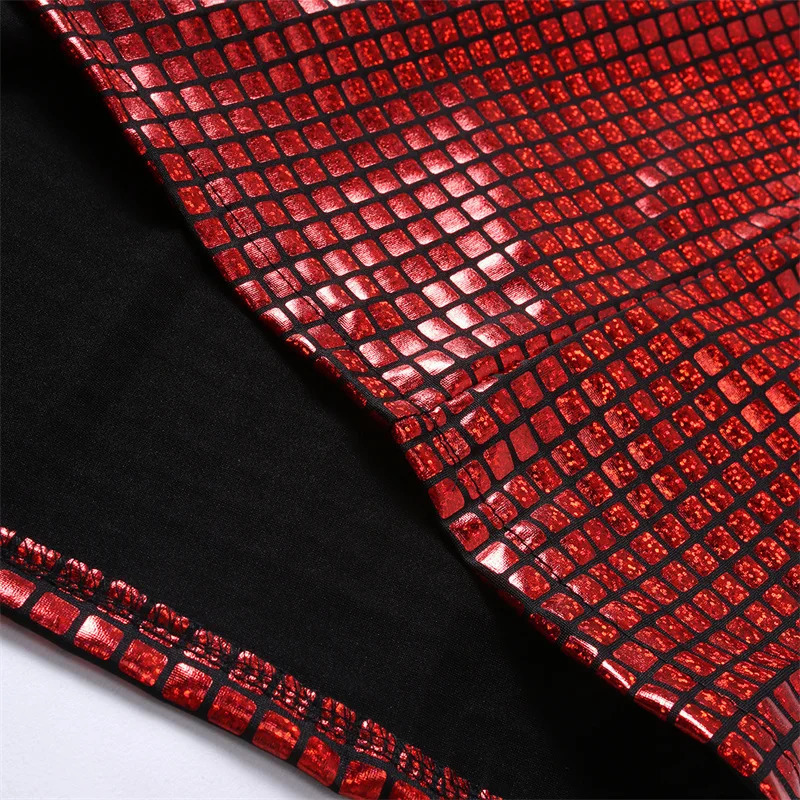 Fashion Men Short Sleeved Checkered Breathable Polo Shirt RedBlueGold Homme High Street Casual Small Stretch Pullover Tops 250312