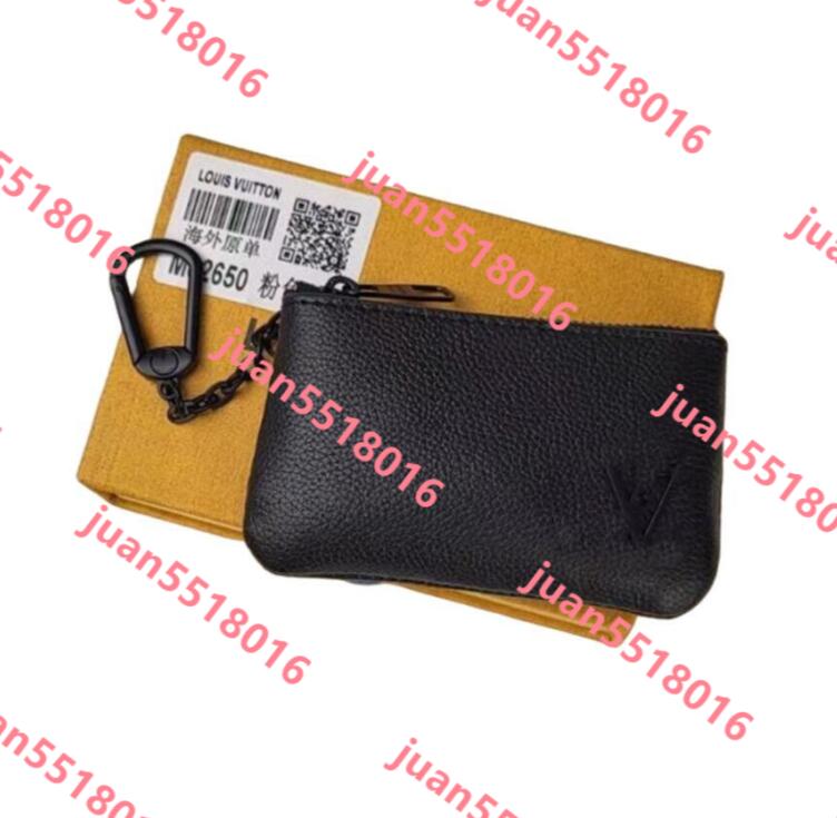dhgate AAA Womens Men women Key Wallets Designer Fashion Coin Purse Card Holder genuine leather zipper Bag Accessoires M62650