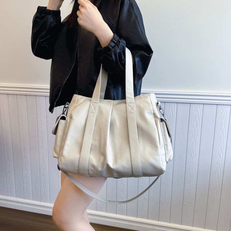 Women's Bags Large Volume Soft Leather Casual Tote Handbag Crossbody Bag For Women