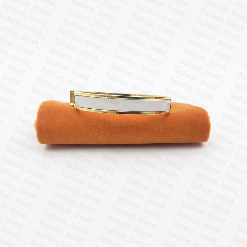 bracelet designer women's bracelet 18K gold bracelet mens bracelet stainless steel valentine's day gift high quality jewelry 8 mm wide