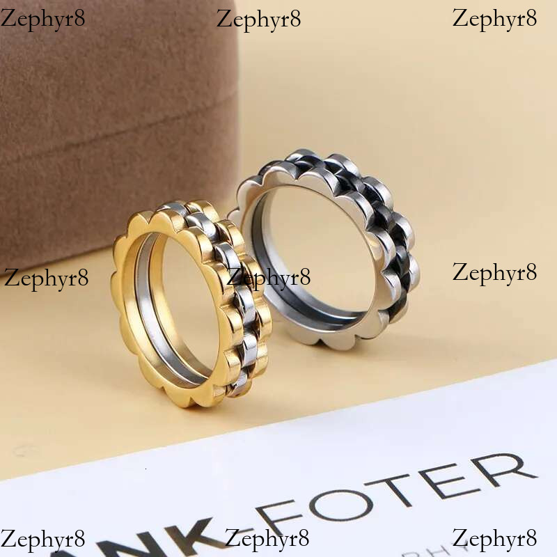 2025 New model Titanium Trendy Men's Hip-hop Personalized Fashion Stainless Steel Ring