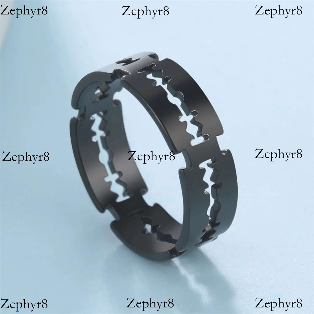 2025 model Cazador Blade Women Men's Ring Stainless Steel Finger Rings Jewelry Party Birthday Anniversary Gift Wholesale New Trend 2025