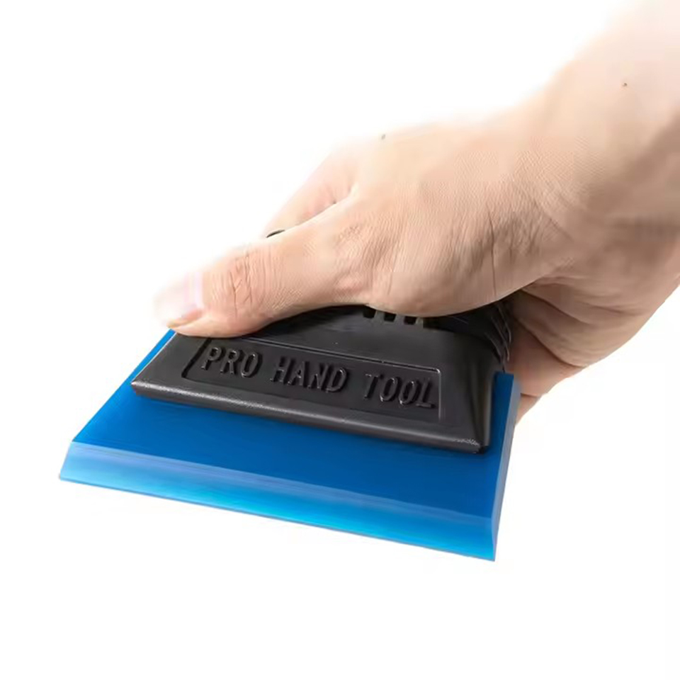 Scratch-Free Vinyl Wrap Squeegee for Flawless Car & Vehicle Wrapping | Professional Pro Hand Squeegee with Bluemax Blade for Window Tint, PPF Installa