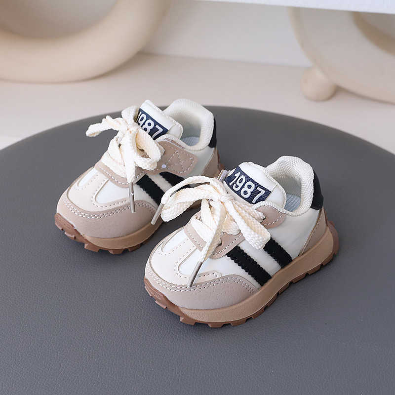 Athletic Outdoor Girls shoes 2025 Spring and Autumn new style walking shoes childrens casual shoes waterproof leather surface mens treasure Forrest sY