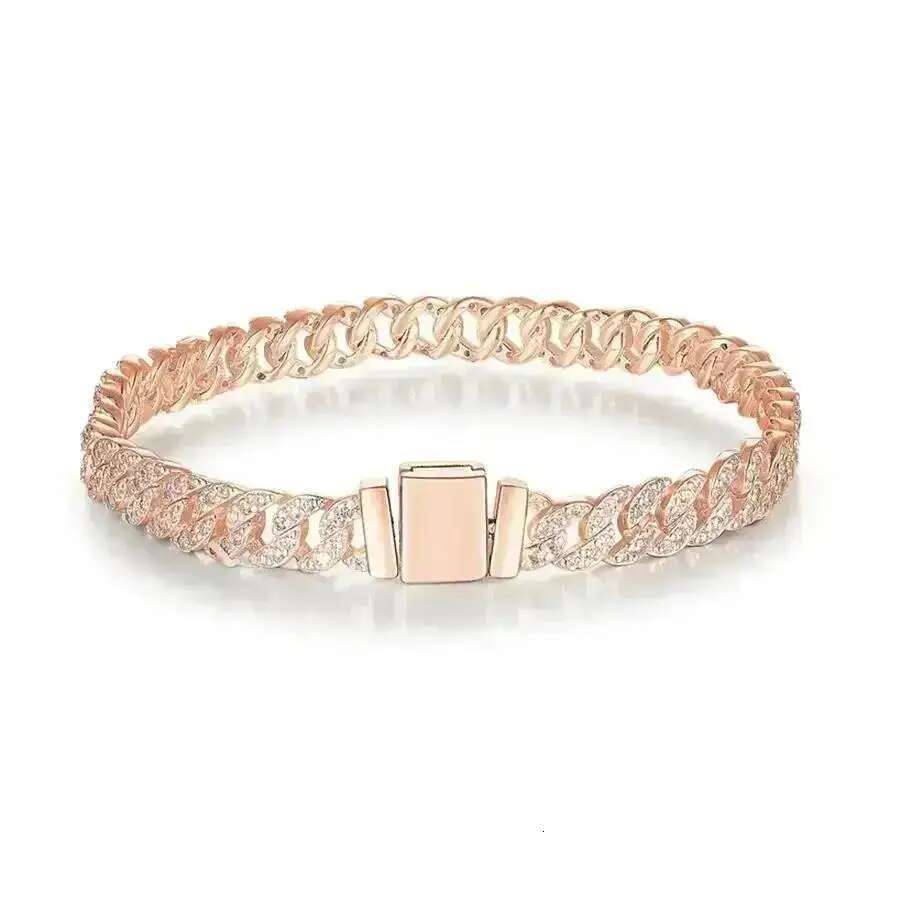 2025 New Cuban Chain Bracelet Necklace Jewelry Charm Women's Gift Fit For Daily Wear