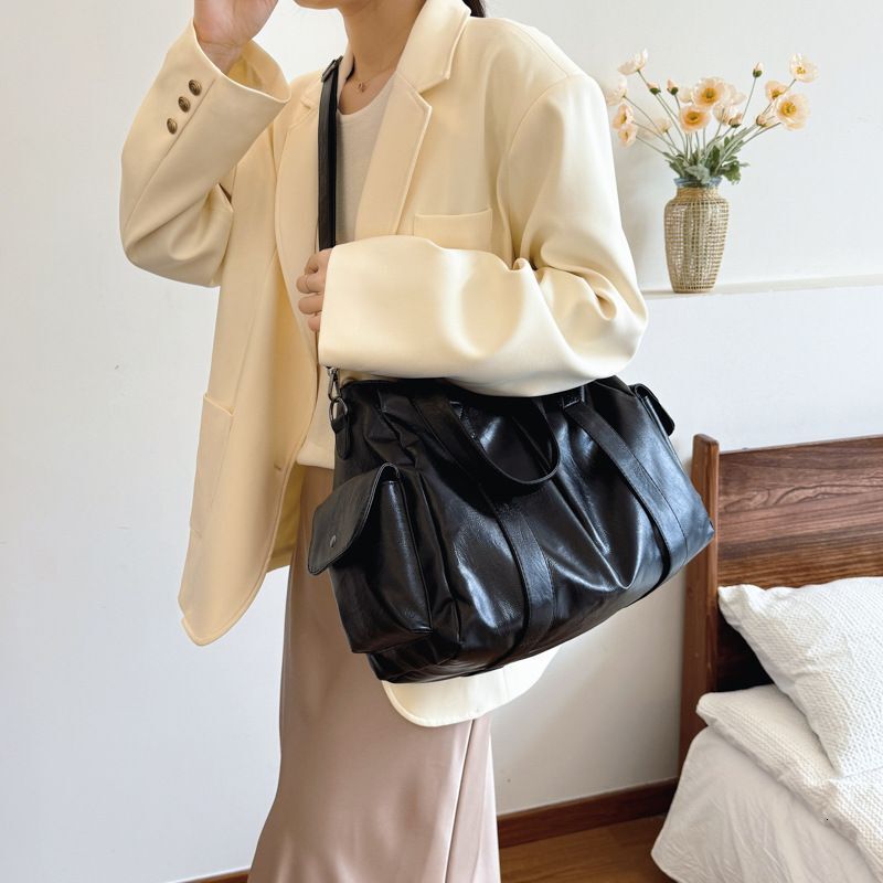Women's Bags Large Volume Soft Leather Casual Tote Handbag Crossbody Bag For Women