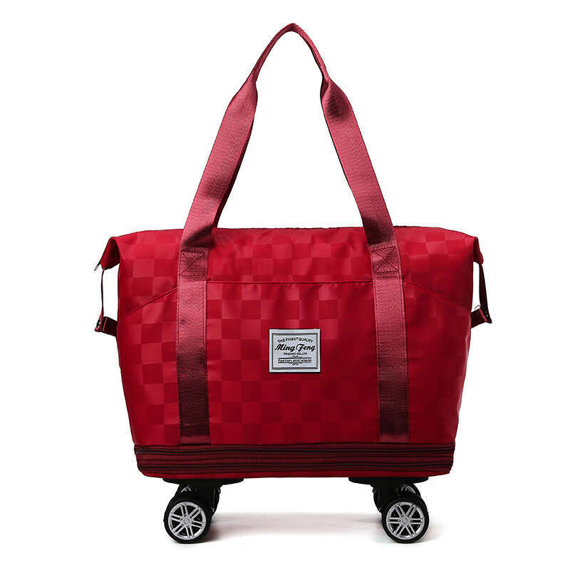 Large capacity storage, short distance handbag, detachable universal wheels, expandable luggage bag, business trip, delivery, sports travel bag