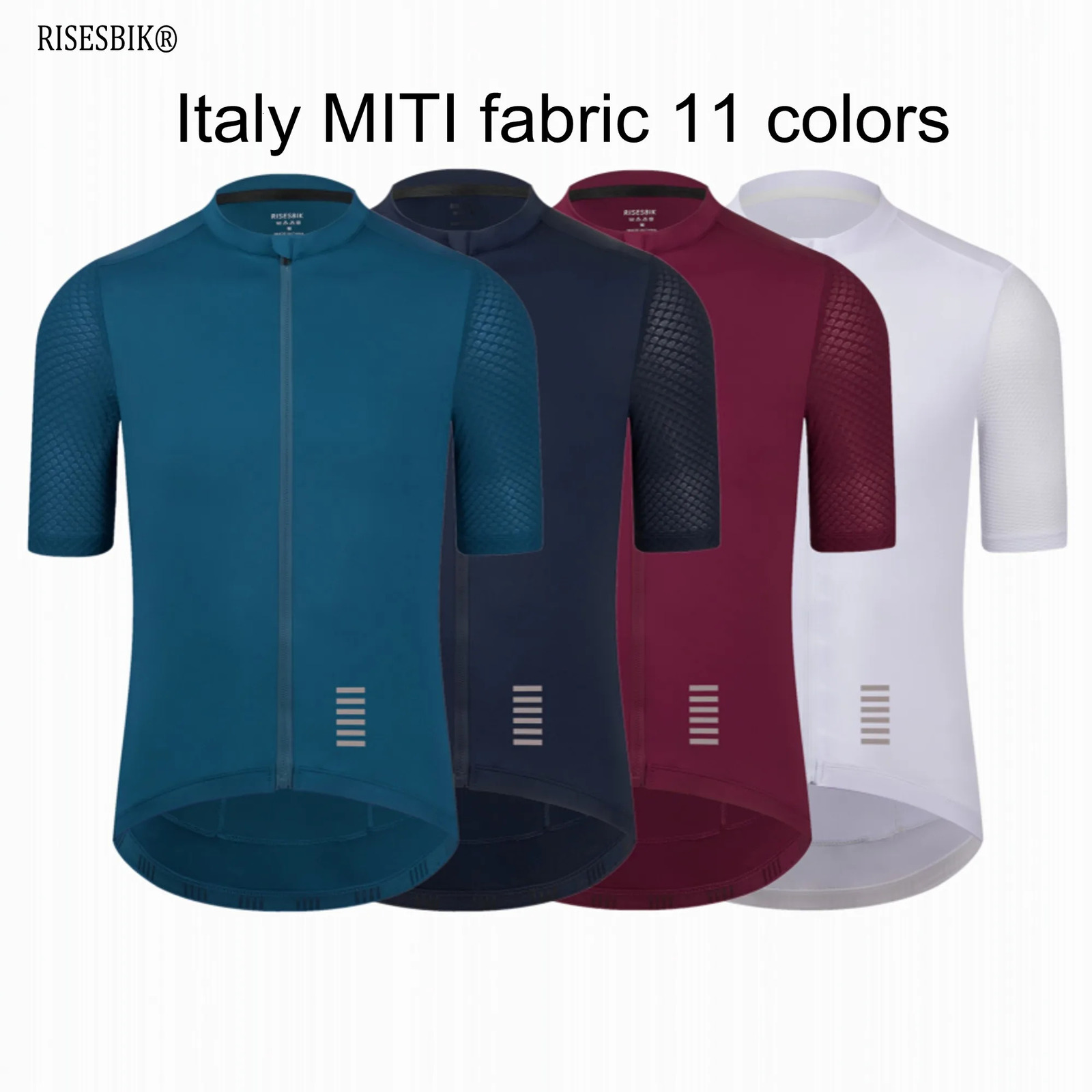 RISESBIK PRO Training Bicycle Shirt Competition Set Lightweight High Quality Fabric Bicycle Shorts Bicycle Shirt 250314