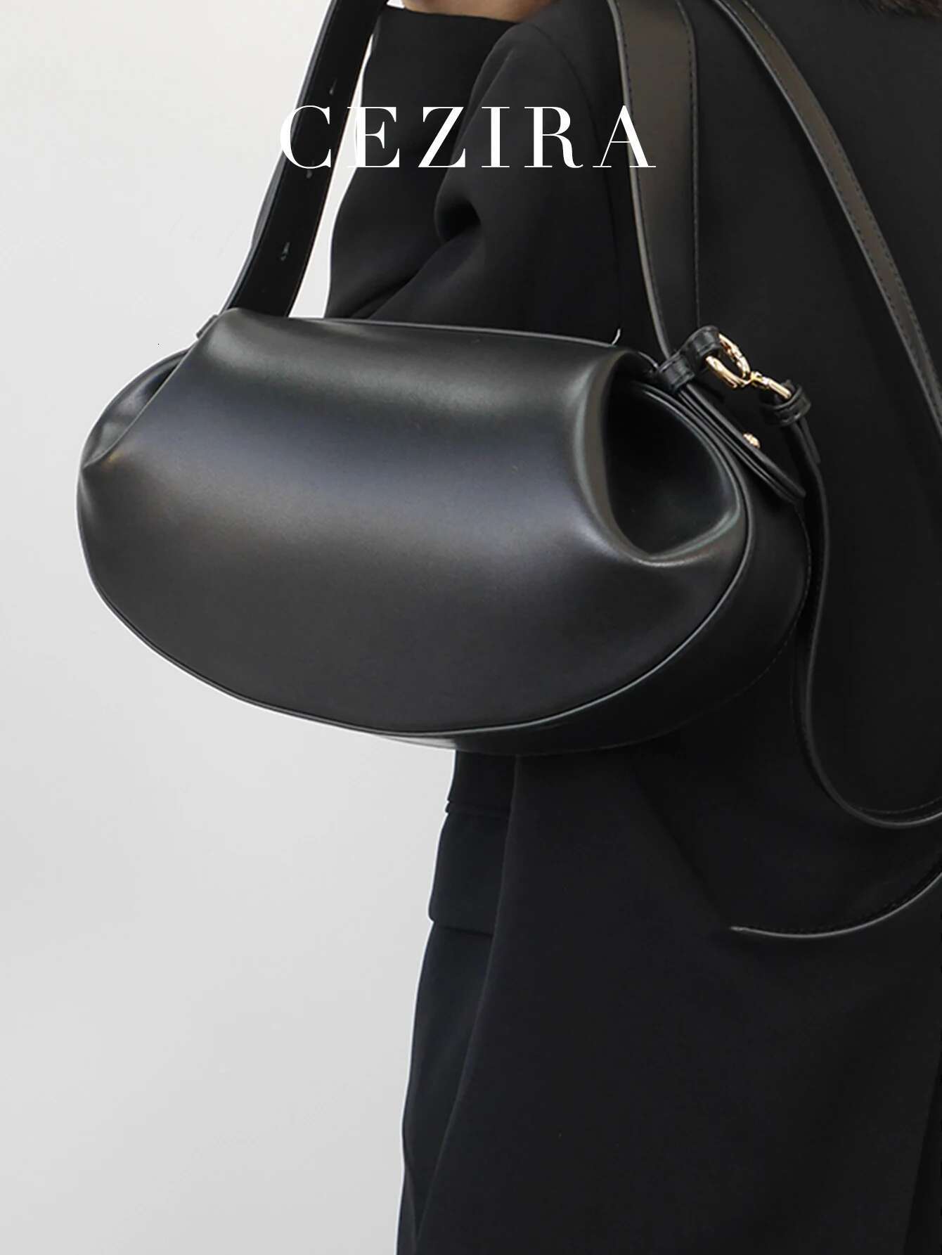 Women Fashion Designer PU Vegan Leather Handbags Niche Brand Rugby Shape Top-Handle Bags Crossbody Shoulder Purses Daily