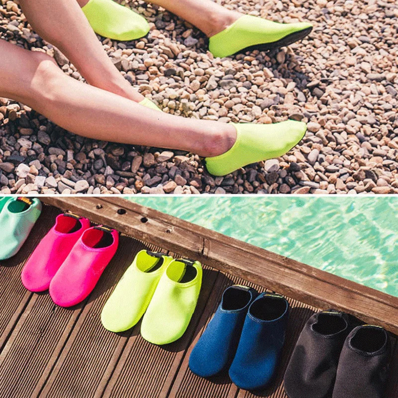 Outdoor Diving Socks With Anti Cut And Slip Dottom Quick Drying Beach Surfing Snorkeling Shoes 250304