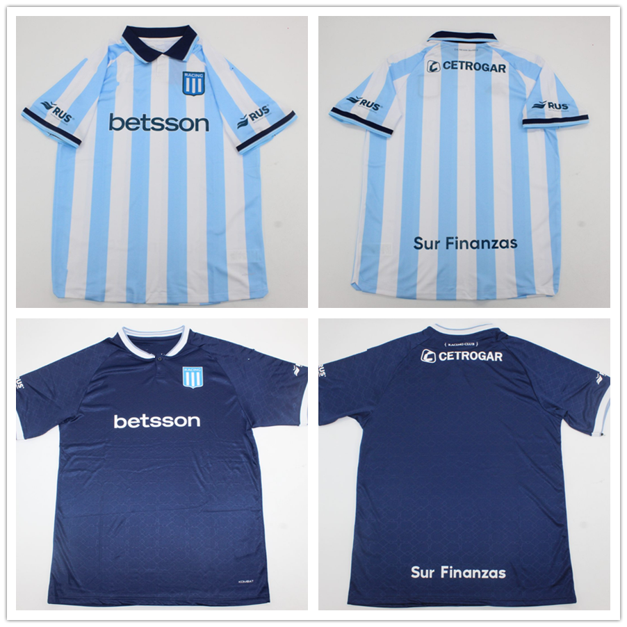 2526 Racing Club de Avellaneda Home Soccer Jerseys 2024 2025 Away CHURRY ROJAS LISANDRO SOLARI shirt FERTOLI CVITANICH MIRANDA Football uniform player version