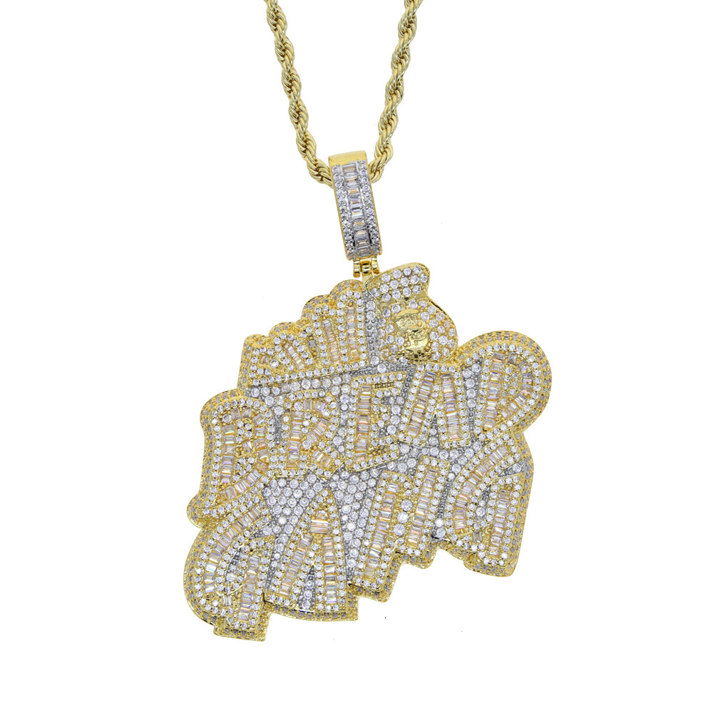 Customization Diamond Pendants Iced Out Real 925 Silver VVS Moissanite Pendants Fine Jewelry Pendants