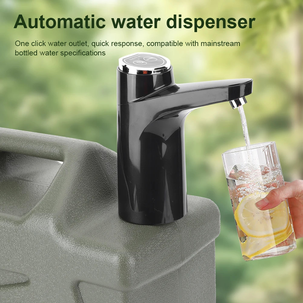 11L outdoor water tank with large capacity camping equipped faucet and USB charging electric pump distributor 250314