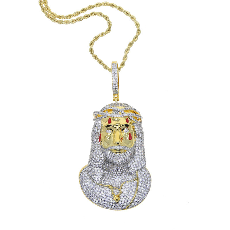 High Quality Jesus Pendant Collection Hip Hop Jewelry Pendants 925 Sterling Silver VVS Moissanite Diamond Jesus Pendant