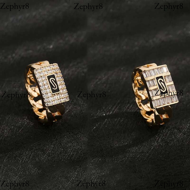 2025 New model original hot selg zircon ring made of copper material popular for both men and women in the current season