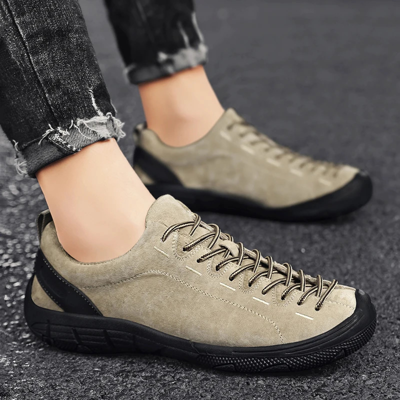 Men Hiking Shoes Comfortable Sneakers Size 3847 Waterproof for Gym 250304