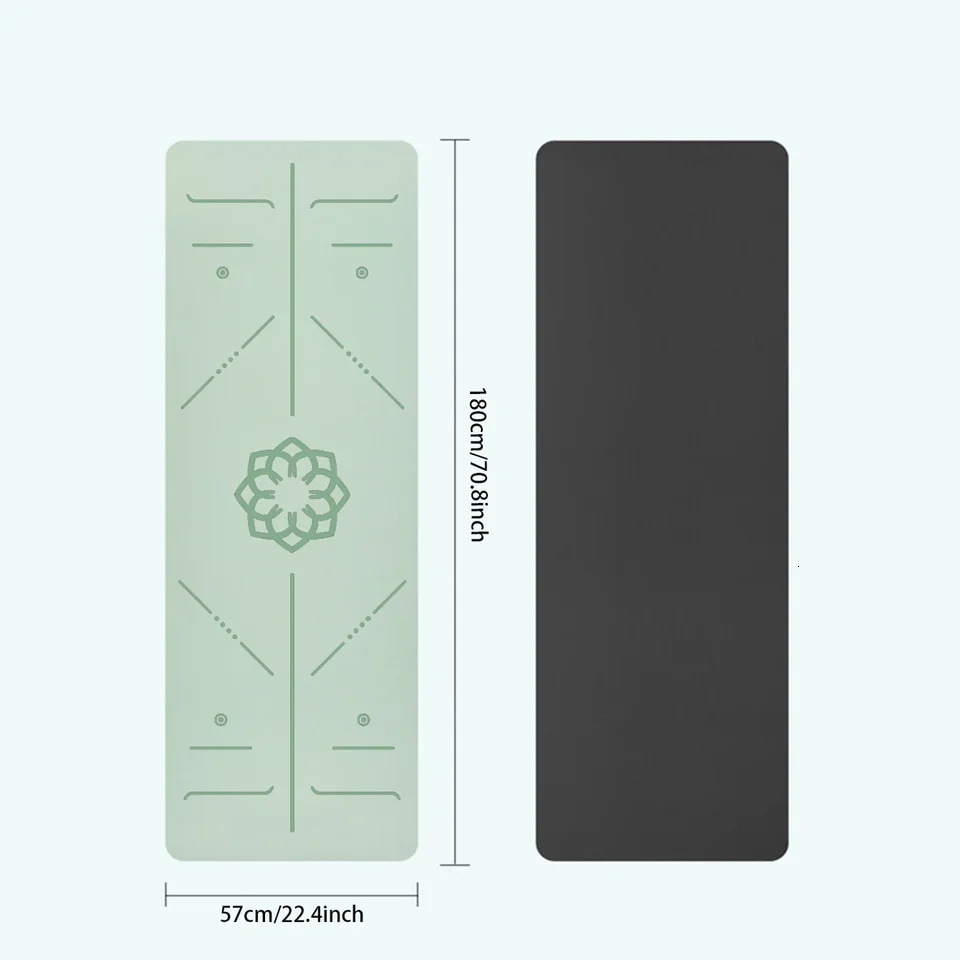 Environmentally friendly and odorless yoga mat used for fitness activities anti slip tear resistant insulated waterproof portable picnicking camping 2