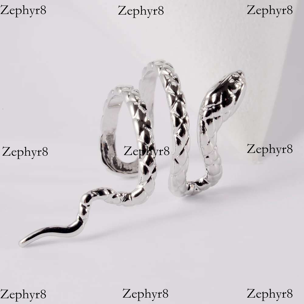 2025 New model 1pcs Snake Earring Clips Without Punk Non Pierced Clip Earrings Cuffs for Women Men Black Fake Ear Piercing Jewelry