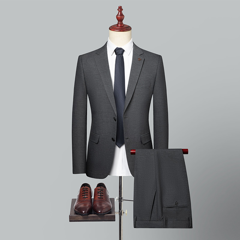 H644 New business casual men's three-piece suit groom suit men wedding banquet
