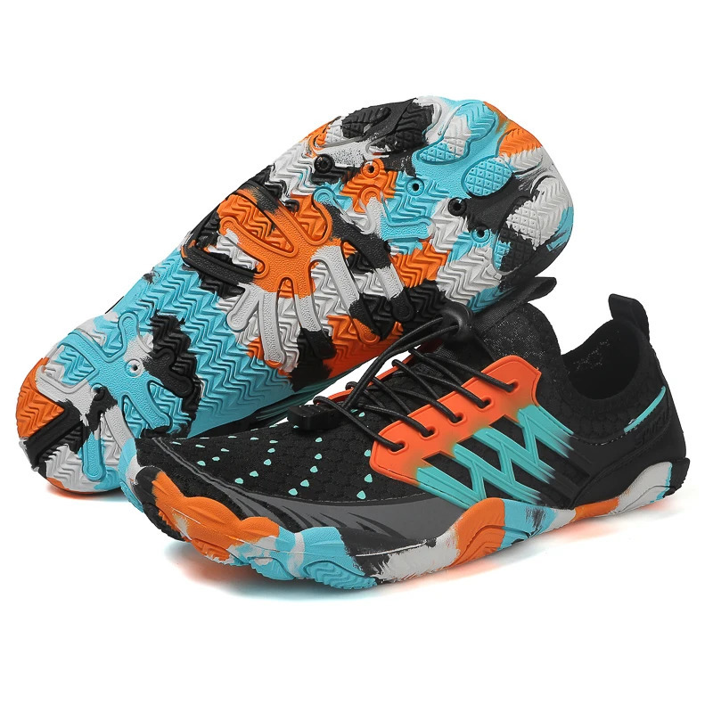 Unisex Indoor Mucltiple Usee Gym Footwaer Men Squat Shoe Women Large Size Wading Shoes Couples Vacation Beach Game Aqua 250304