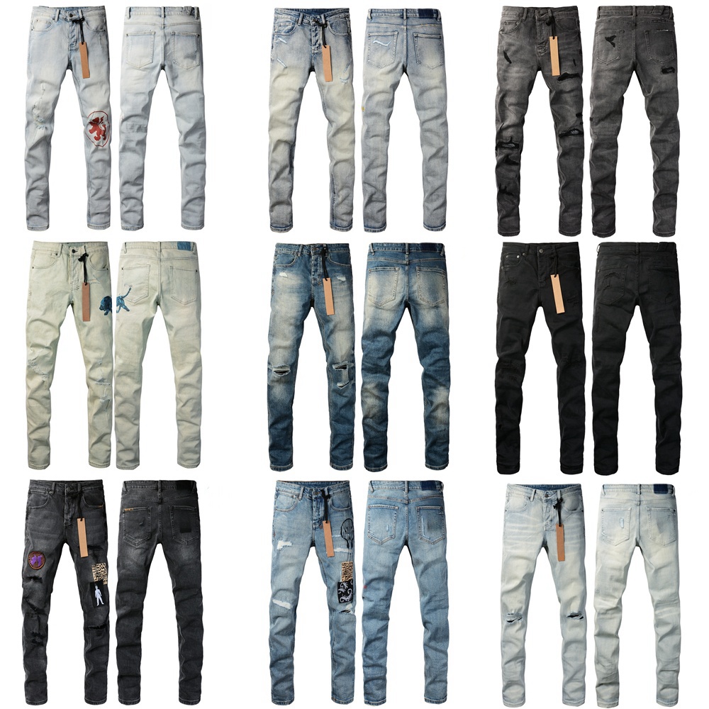 Ksubi Men For Mens Jeans Skinny Dark Grey Black Jean Designer Pant Ripped Biker Slim Fit Motorcycle Streetwear Casual Sweatpants