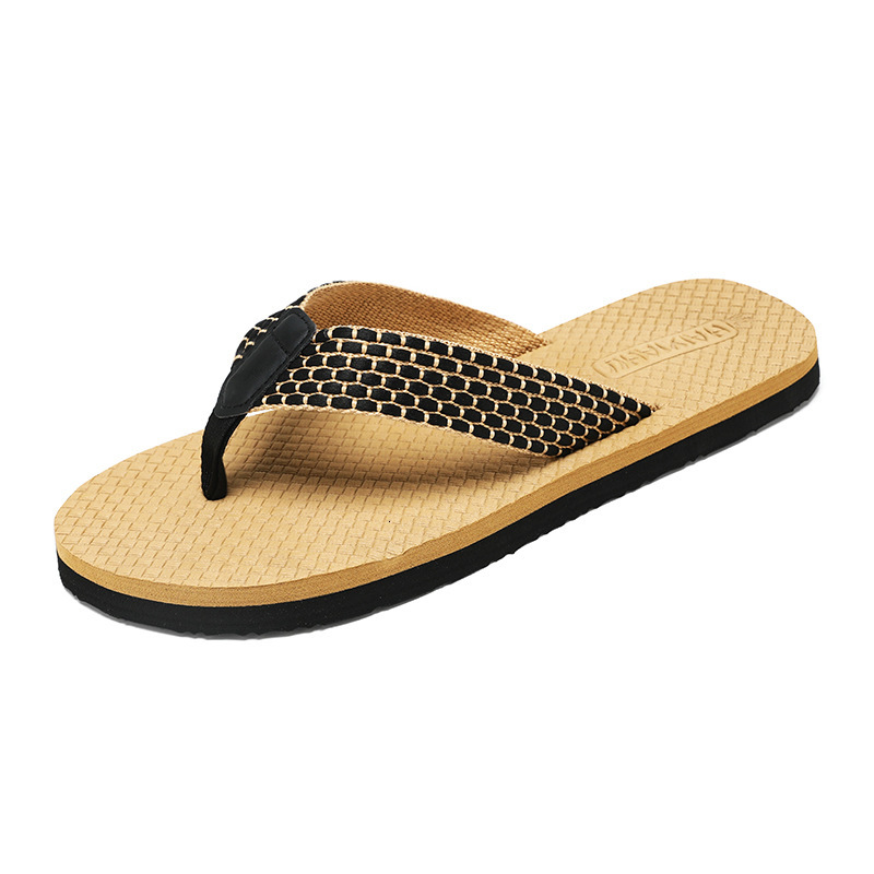 Thai Vietnamese Flip Flops Men's Summer 2025 New Designer Sandals Style Of Trendy Wear-resistant Anti Slip And Casual Beach Shoes For Outdoor Wea