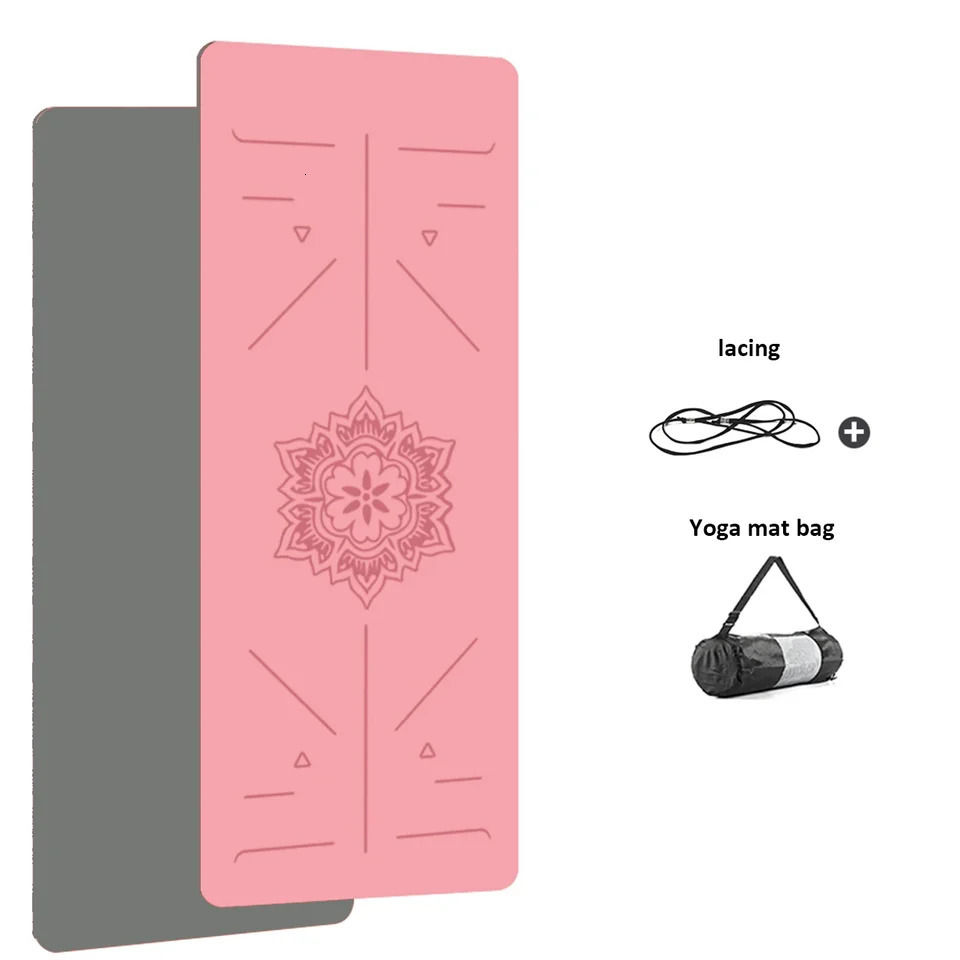 Environmentally friendly and odorless yoga mat used for fitness activities anti slip tear resistant insulated waterproof portable picnicking camping 2