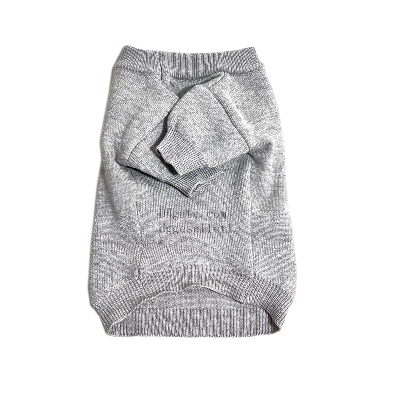 free shipping Designer Clothes Dog Apparel Dogs Pullover Sweater Cold Weather Outfit Warm Pets et Small Pet Winter Vest Easy on Puppy Boy Girl Sweater