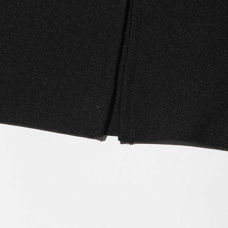Two Piece Dress TWOTWINSTYLE Solid Spliced Diamonds Two Piece Set For Women O Neck Long Slve Top High Waist Skirt Temperament Slim Sets Female Y250315