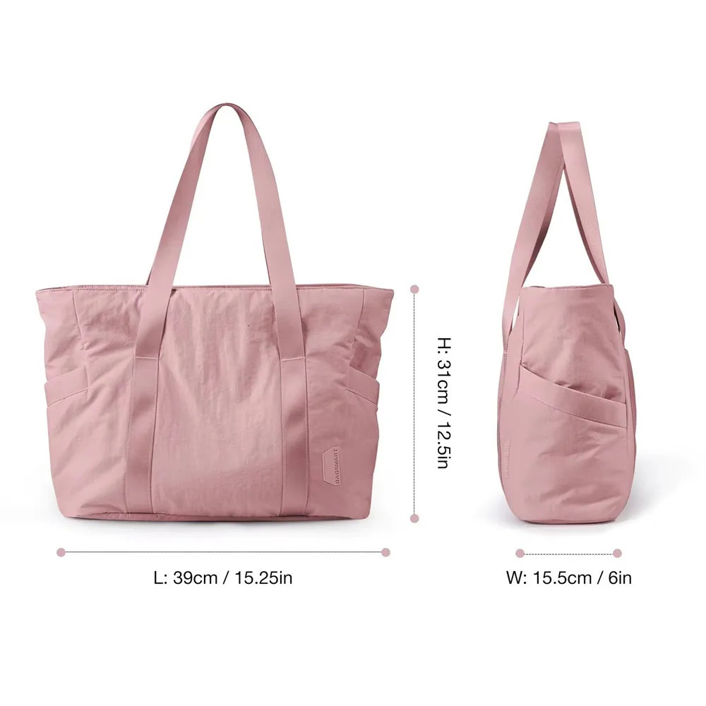 Women Tote Bag University Laptop Travel Tote diaper Gym Yoga Bag Shoulder Bag with Yoga Mat Buckle for Sports College Work 250314
