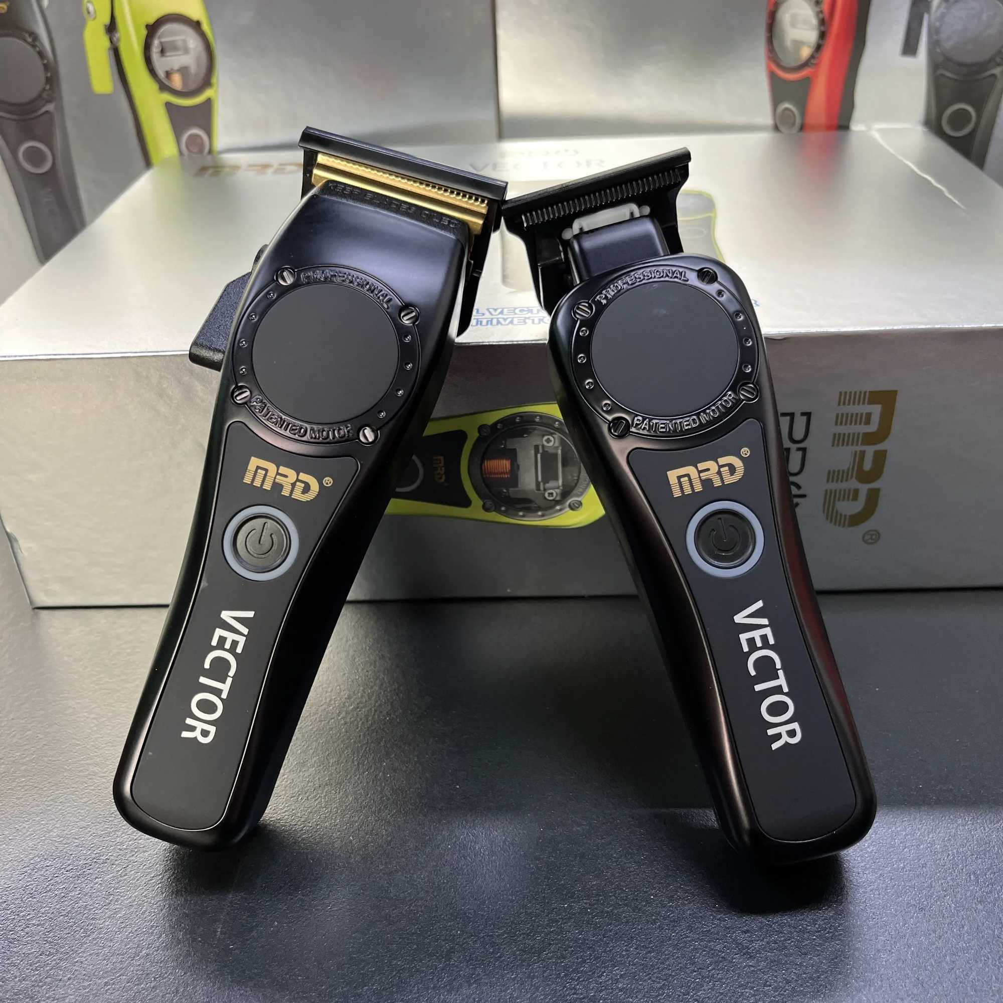 MRD JRL Hair Clipper Machine Emperor HC999 Professional Electric Push Shear Metal Body Retro Oil Head Main Push 2020C 2020TXJ250317