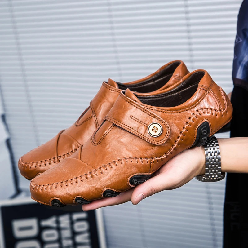 Fashion Moccasins Men Shoes Classic Mens Casual Shoes High Quality Dress Shoes Men Zapatos De Hombre Mocassin Homm 250314