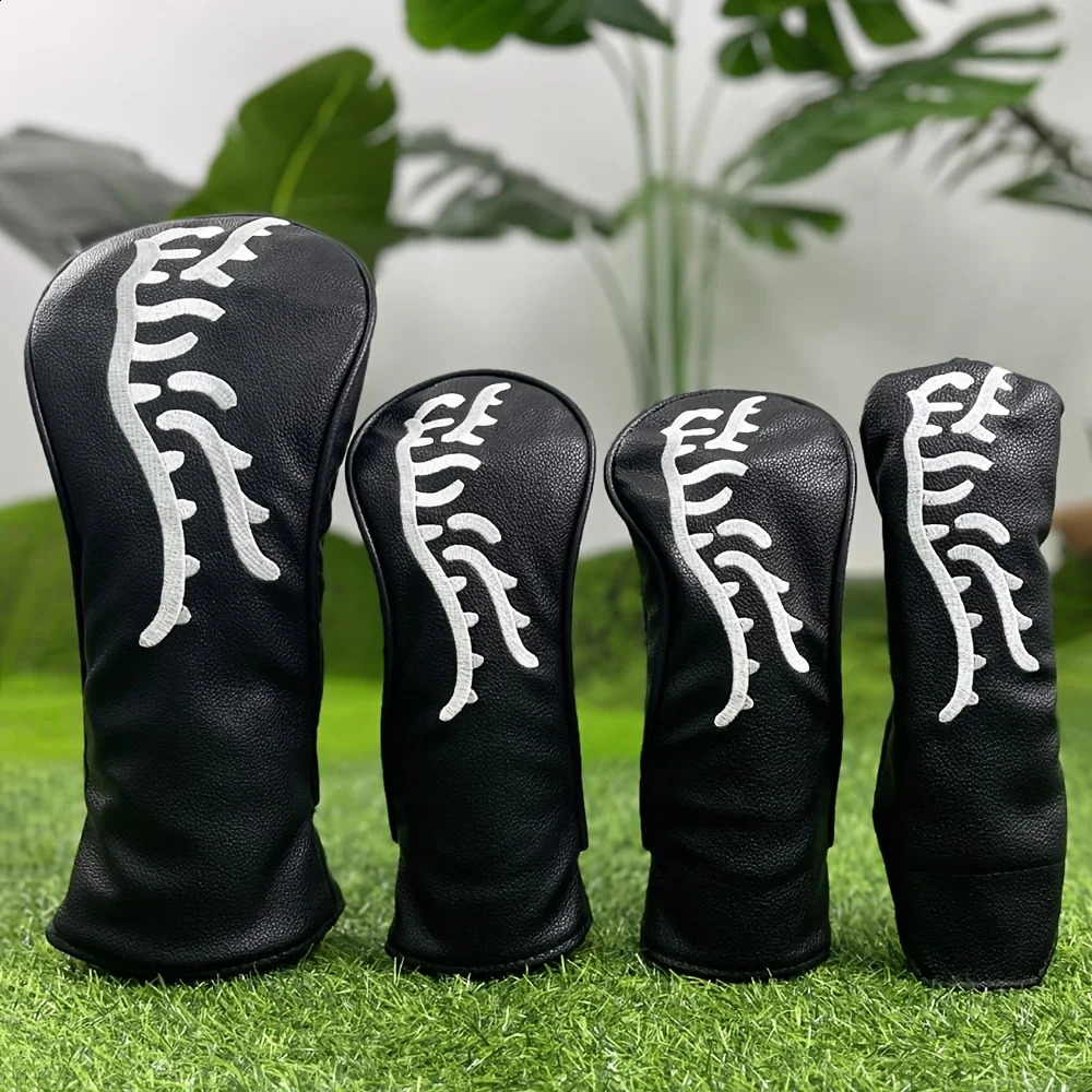 Abstract Tiger Golf Club Head Cover Durable Waterproof Safe Accessory Protective Providing the Pro 250314