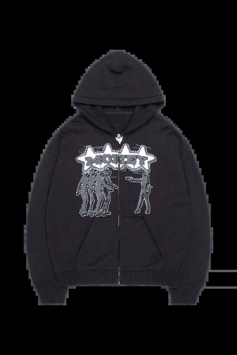 Designer Hoodie New Y2k Hoodie Street Wear Niche Haruku Hip-hop Print Oversized Pullover Hoodie Hooded Sweatshirt Men's And Women's New Goth
