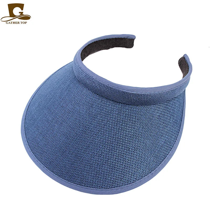 Sun Visors For Women Faux Linen Fashion Hats For Women Sports Visor Women hats 250313