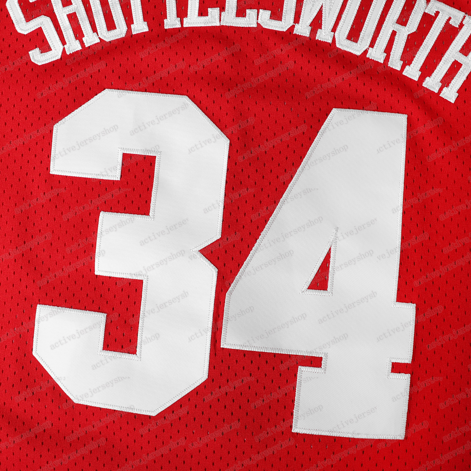 Jesus Shuttlesworth # 34 Lincoln High School Basketball jersey 90s Hip Hop Costume Party Men He Got Game Movie jersey