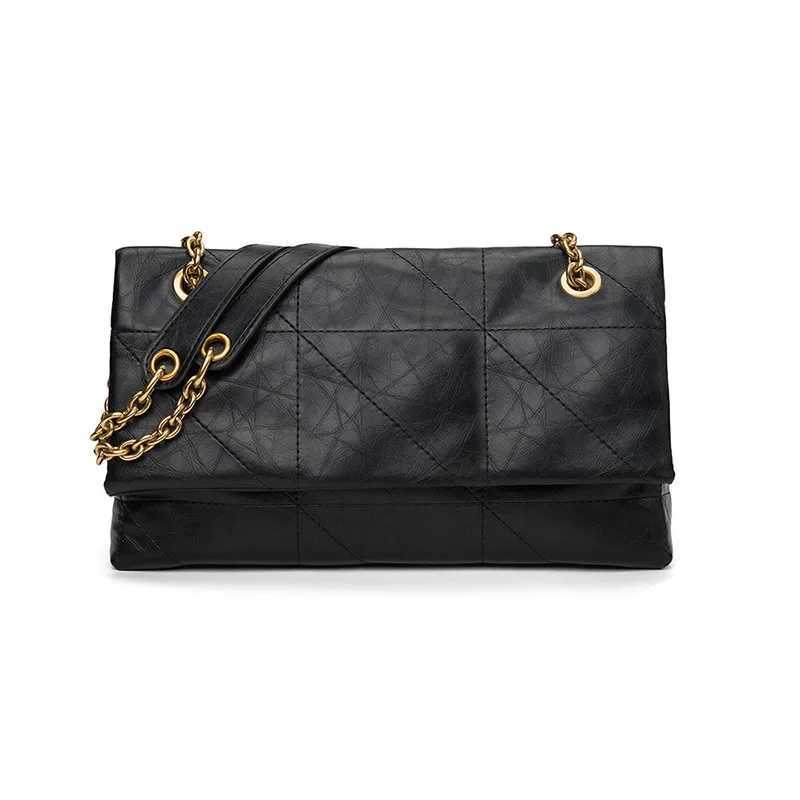 Autumn/Winter 2024 New Small perfume Chain Shoe Bag Versatile Crossbody Underarm Folding Bag Y250321