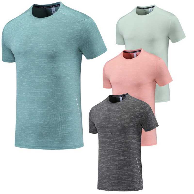 Sports mens short sleeved running Traning fashion T-shirt mens fitness compression T-shirt reflective O-neck new shirt W250317