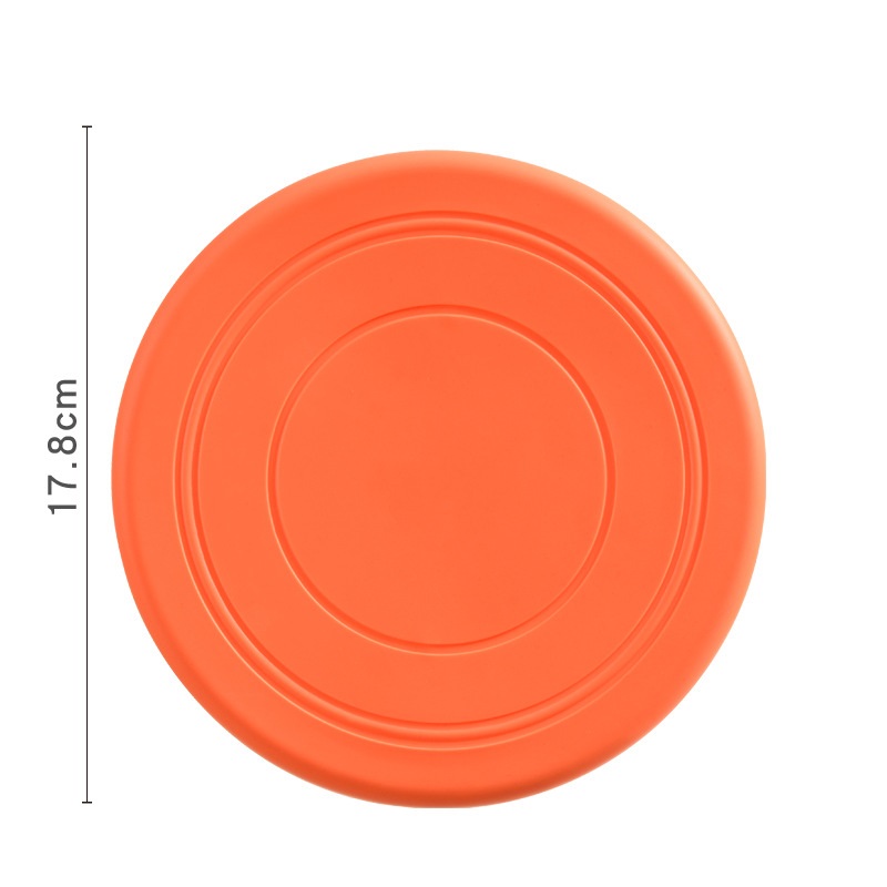 Pet Toy Dog Frisbee Pet Interactive Training Frisbee Floating Water Biting Soft Frisbee Pet