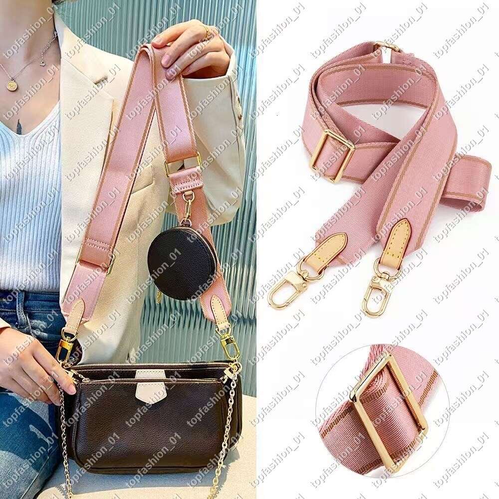 Luggage Accessories Brand Designer Bag Strap for Women Crossbody Bags Fashion Shoulder Purse Multi functional length stretchable knitted shoulder strap AAAAA