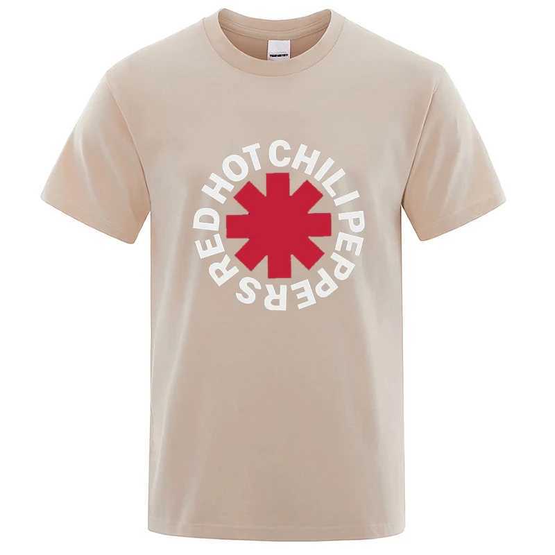 Red Hot Chili Peppers Vintage Distressed Asterisk Tshirt Women Men Streetwear Short Sleeve Casual Fashion O-neck Cotton Tops W250317