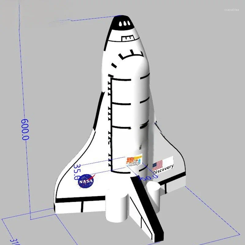 12m height (40ft) Customized any size inflatable spaceship space shuttle model for advertising