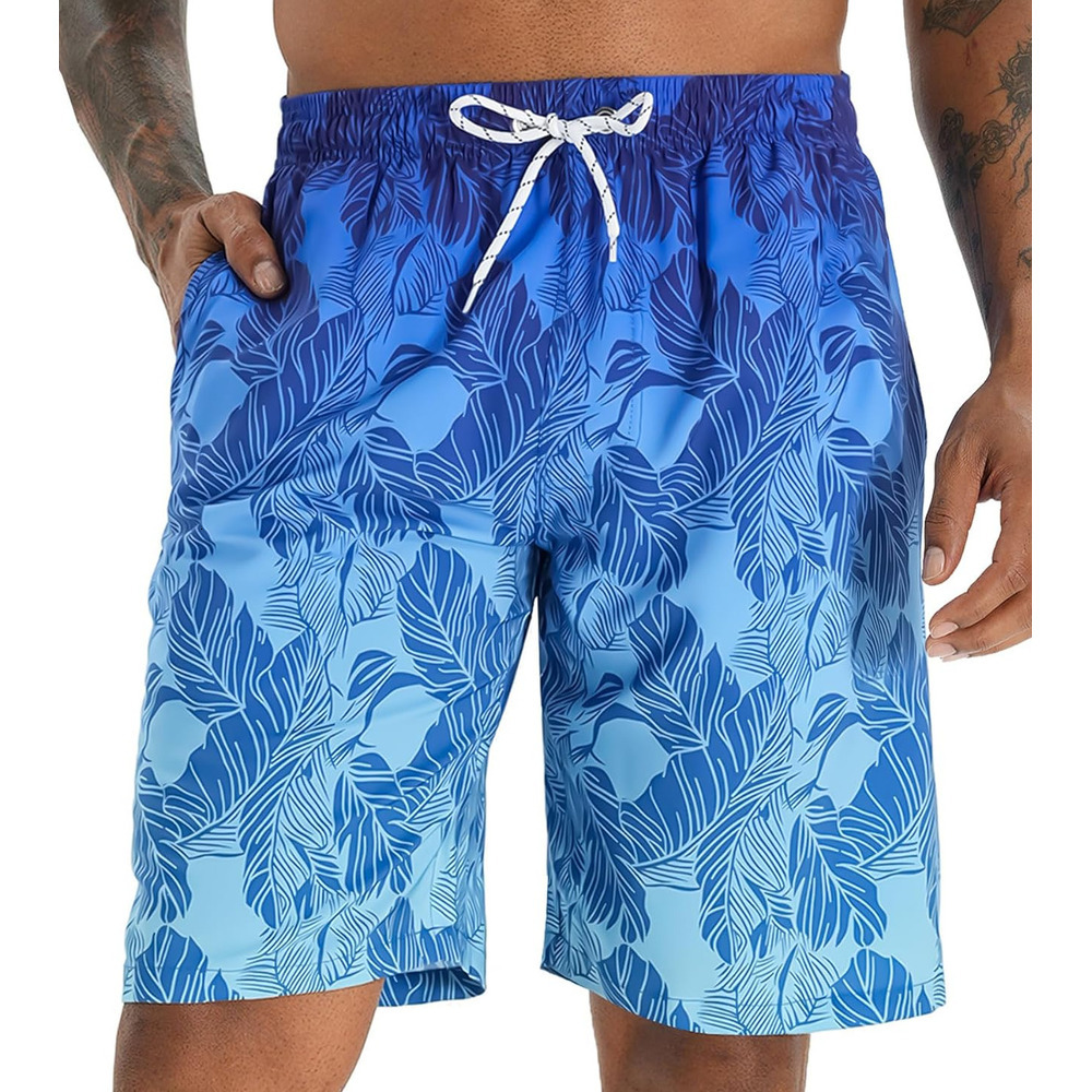 Men's Swim Trunks Dry Swimsuits Beach Bathing Suits Swim Board Shorts cool fashion