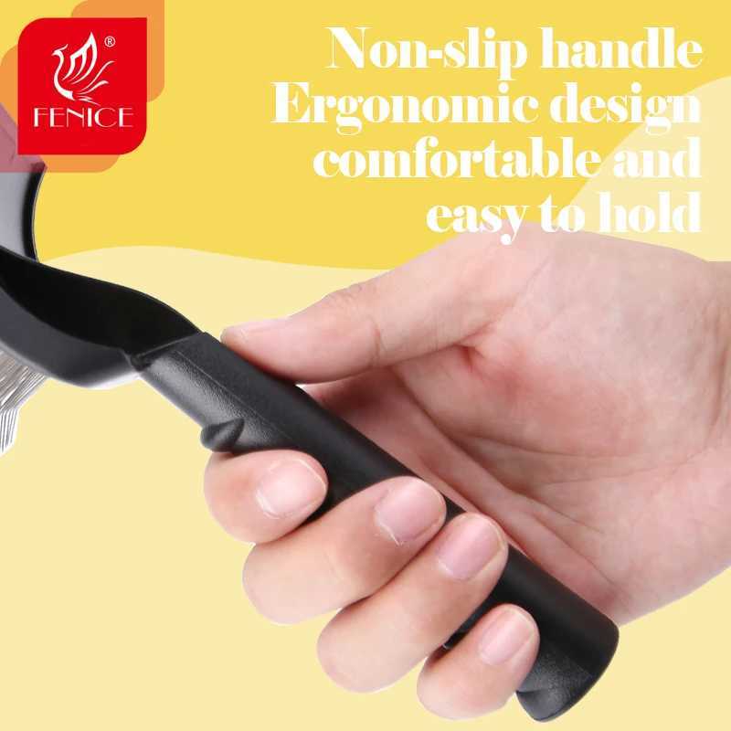 Long needle comb for pet hair removal fur cleaning brush large-sized beauty tools candy color and anti slip pet suppliesT250317