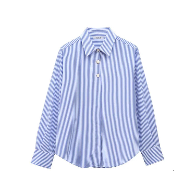 Womens Solid Color Long Sleeve Shirt with Pleated Loose at the Back Stylish textured 250311