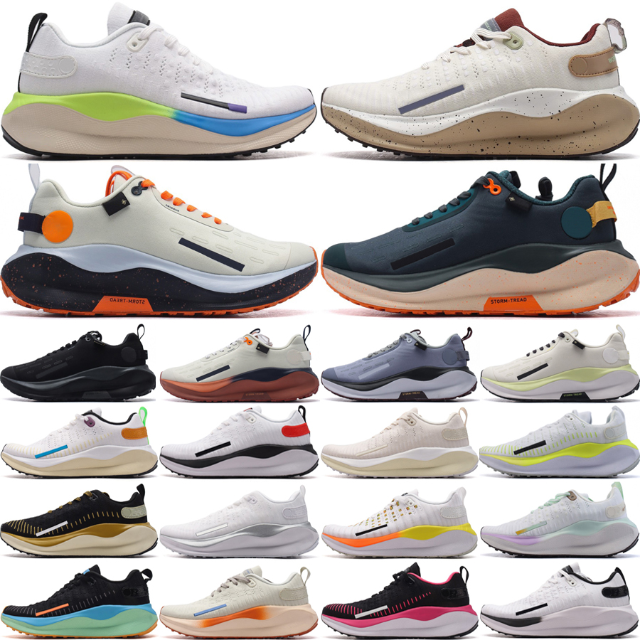 Top Infinity Run 4 Men Women Running Shoes GTX Designer Trainers Pure Platinum White Light Crimson Sail Earth Sea Glass Total Orange Outdoor Sneakers Size 36-45